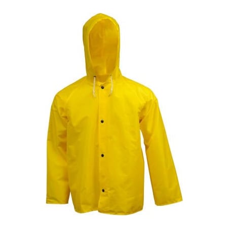 Tingley Tingley J21107 Eagle Storm Fly Front Hooded Jacket, Yellow, XL J21107.XL